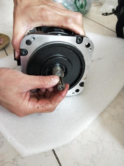 機器人伺服電機維修更換花鍵軸