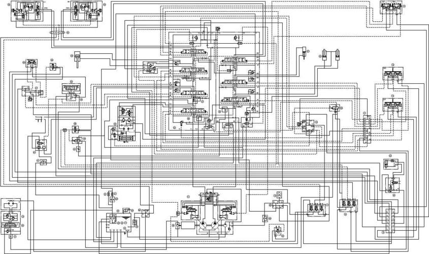 沃爾沃挖機電路圖怎么看