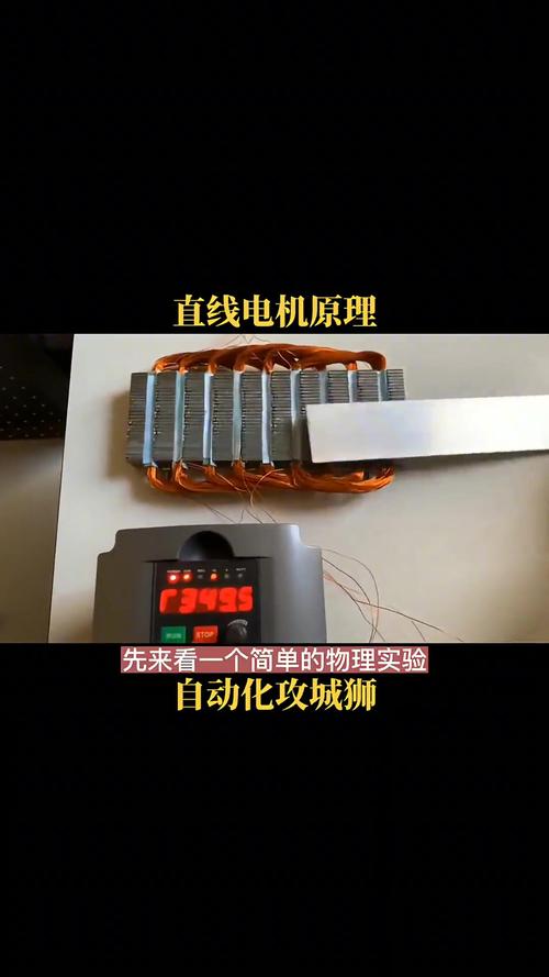 直線電機原理動畫太直觀了，直線電機模組選型