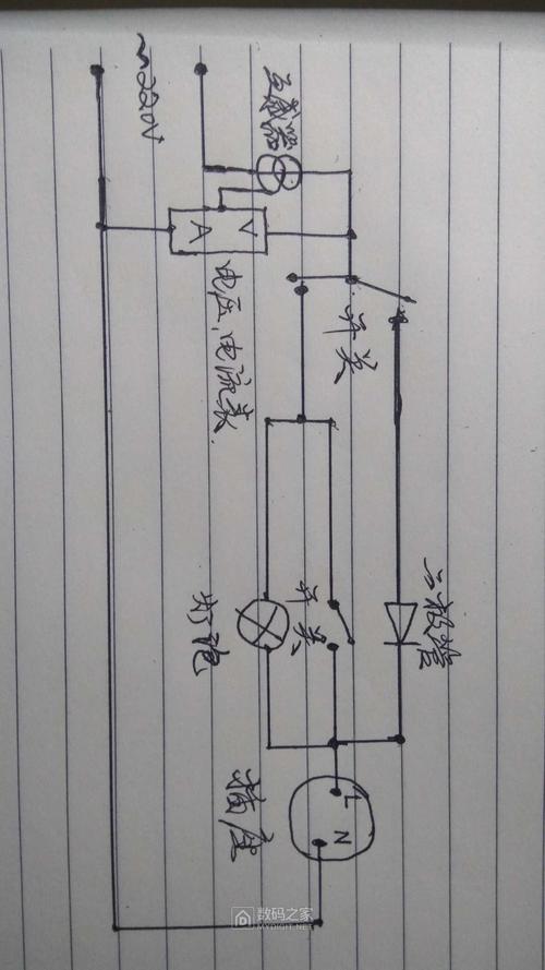 維修電源插座電路圖