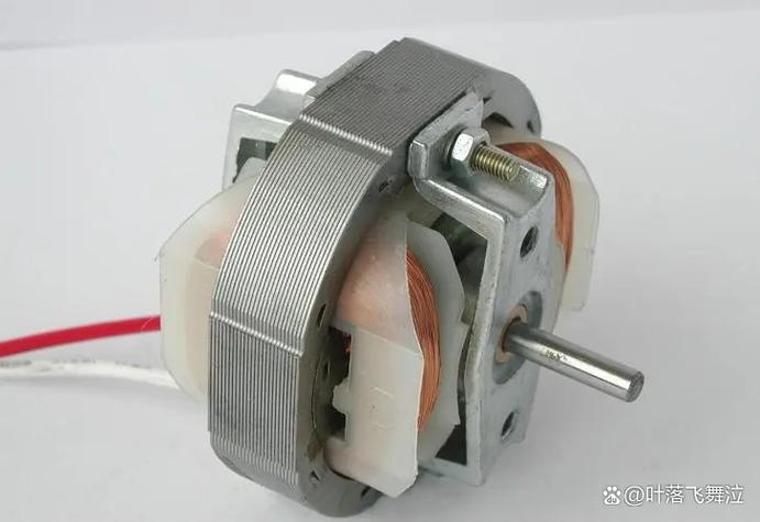 罩極電機拆解實物圖，罩極電機正確接線方法