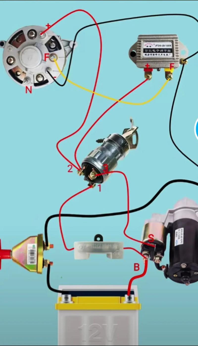 農(nóng)村電路安裝示意圖