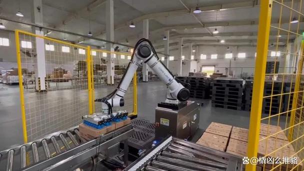 碼垛機器人配件維修視頻