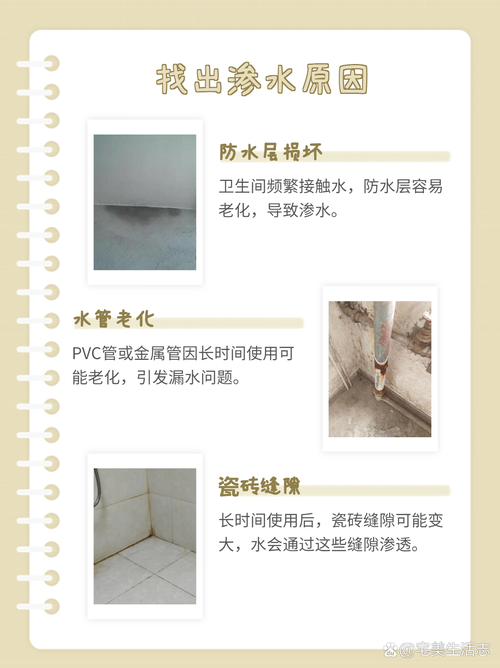 衛生間向樓下滲水怎么辦，洗手間漏水專業維修公司有哪些部門