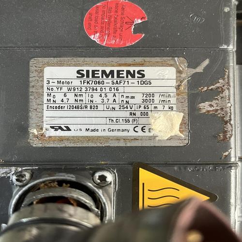 西門子伺服電機參數，西門子伺服電機拆解