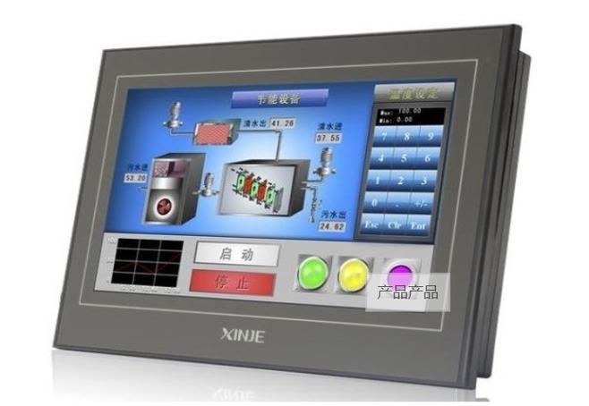 觸摸屏直接控制伺服，伺服控制器與觸摸屏通訊