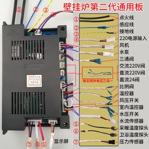 鍋爐電路板維修圖解說