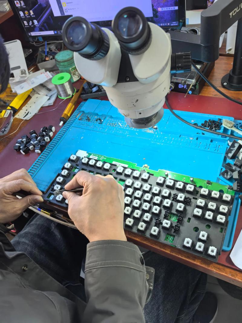 電腦防水鍵盤電路板維修