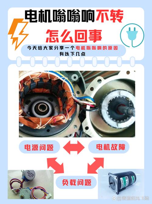 風扇電機嗡嗡響不轉，風扇電機發熱燙手什么原因